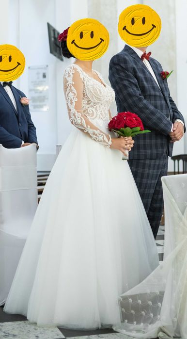 Piękna suknia ślubna