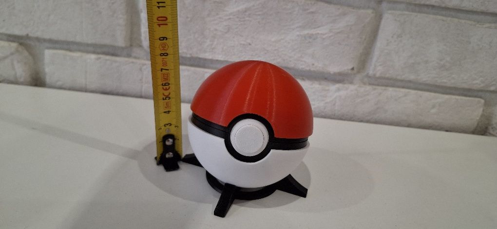 Pojemnik Pokeball  Nintendo  wydruk 3D