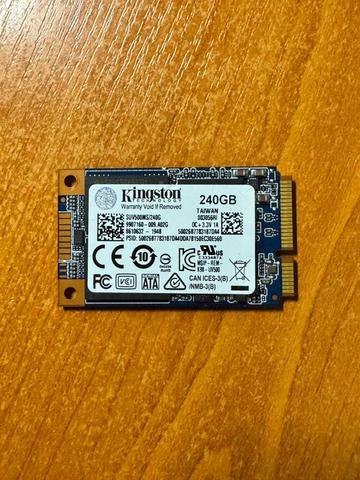 SSD диск Kingston UV500 240GB