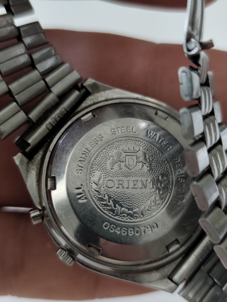 Zegarek męski Orient Crystal 3 gwiazdy 21 kamieni