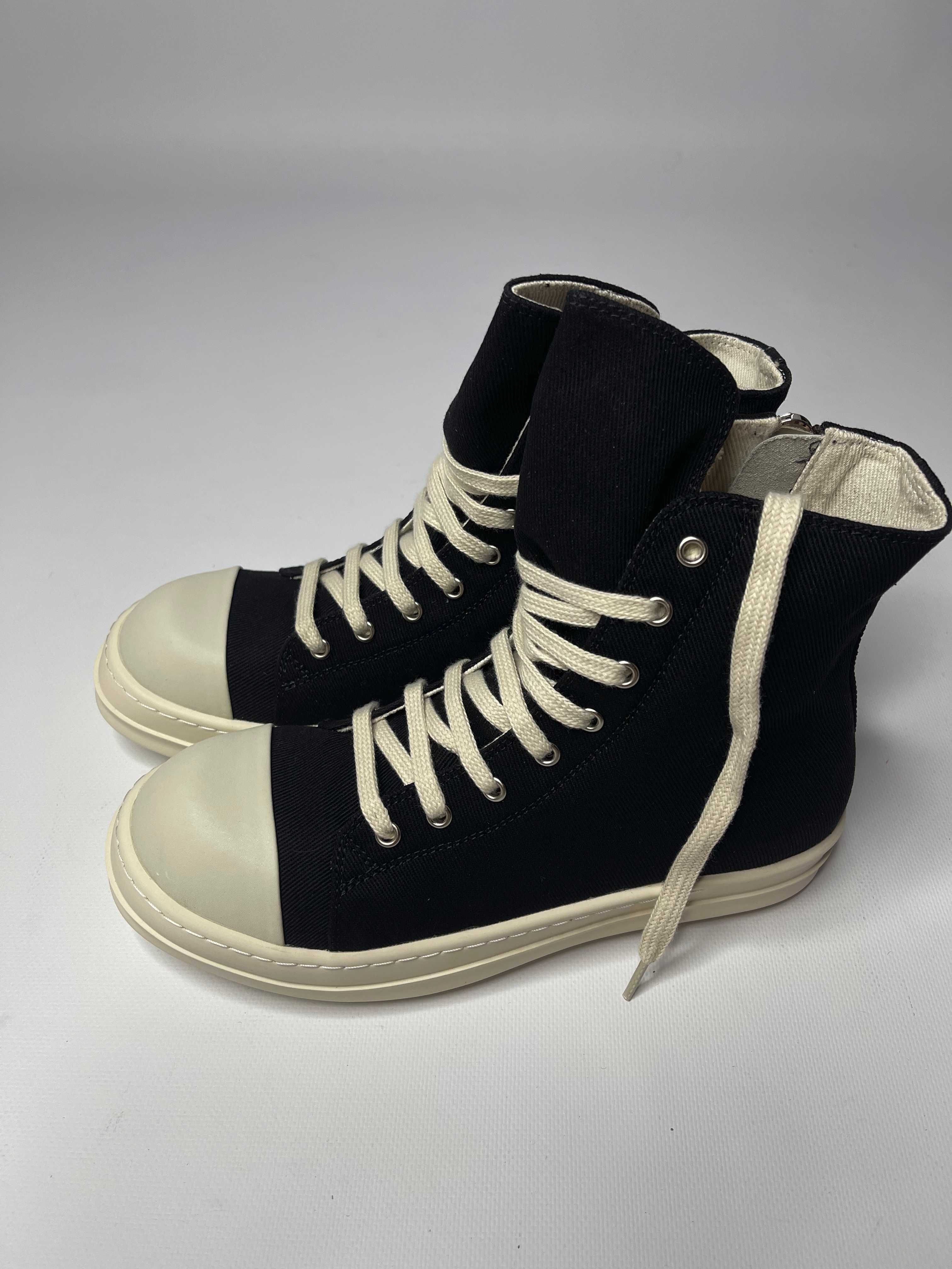 Кеди Rick Owens DRKSHDW laces sneakers ramones geobasket кеды 42 40 41