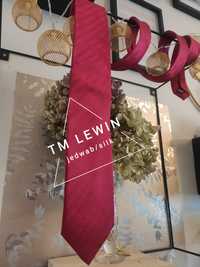 Krawat marki T.M. Lewin handmade 100% jedwab