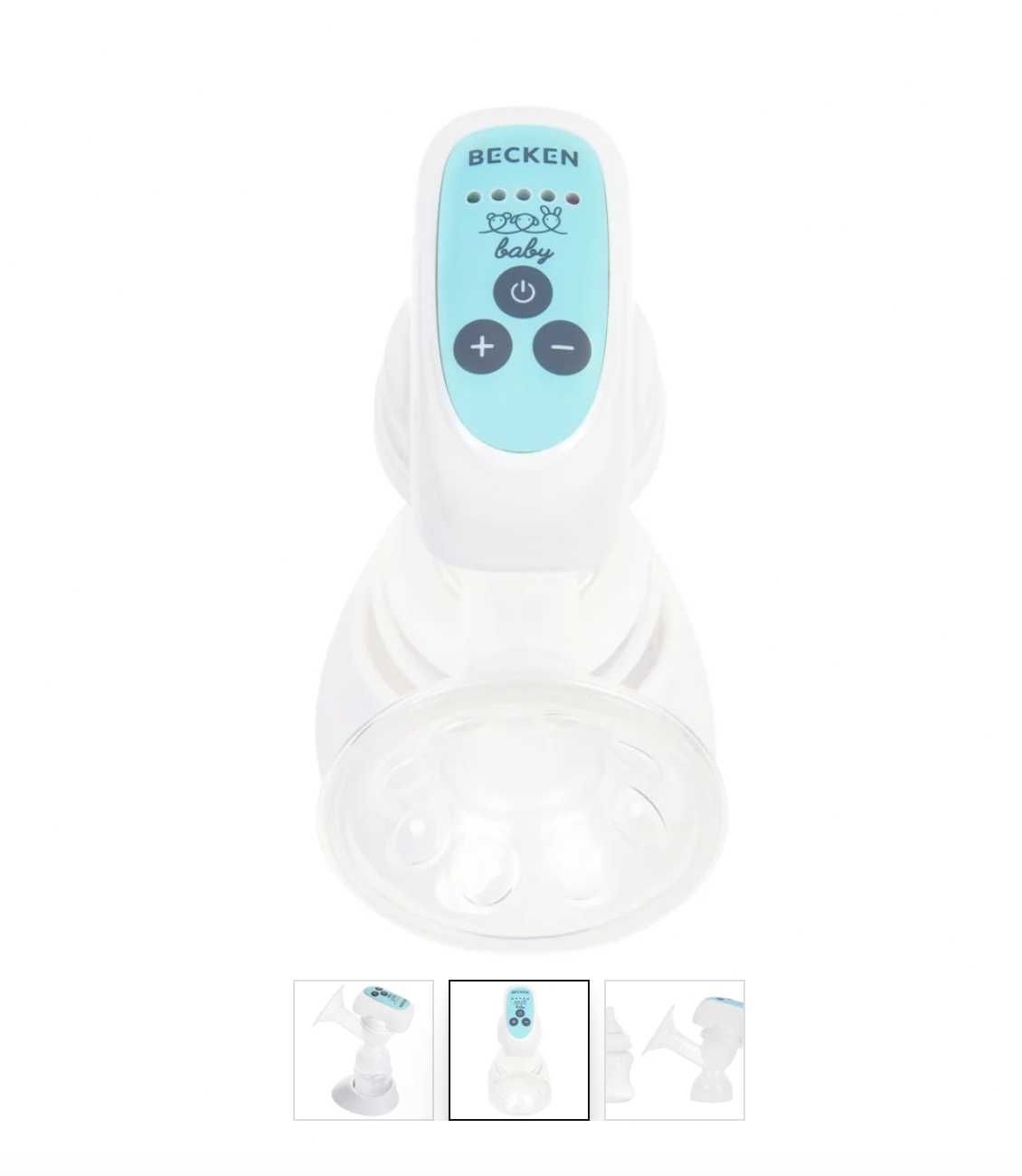 Bomba Tira-Leite Elétrica BECKEN BABY BBP-3082 (Branco)