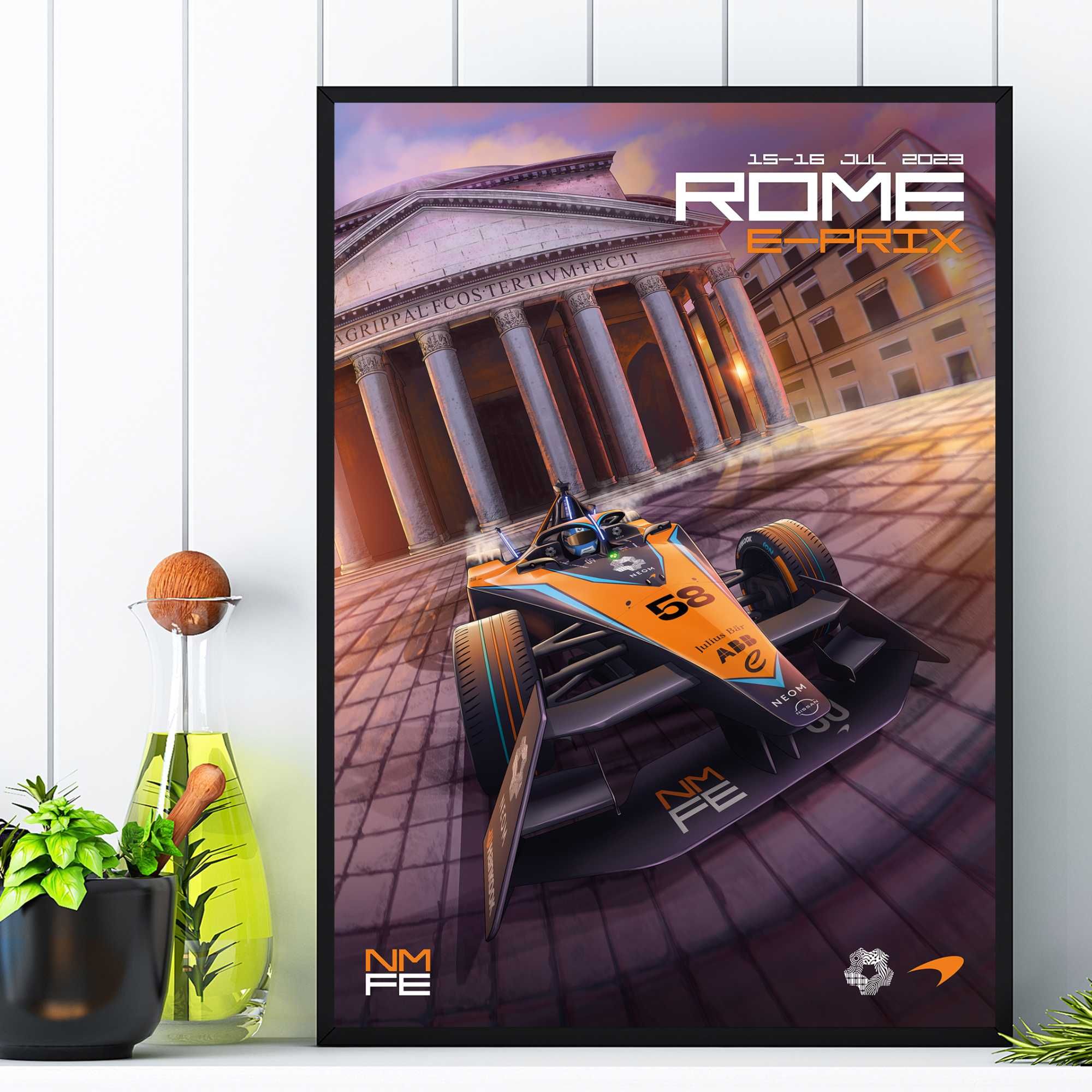 plakat F1, plakat obraz grafika formuła jeden, obraz auto F1 bolid