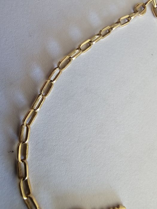 Pulseira ouro 14k Stº António