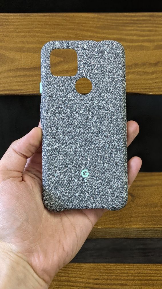 New Google Pixel 4a 5G Static Gray Fabric Чехол Чохол