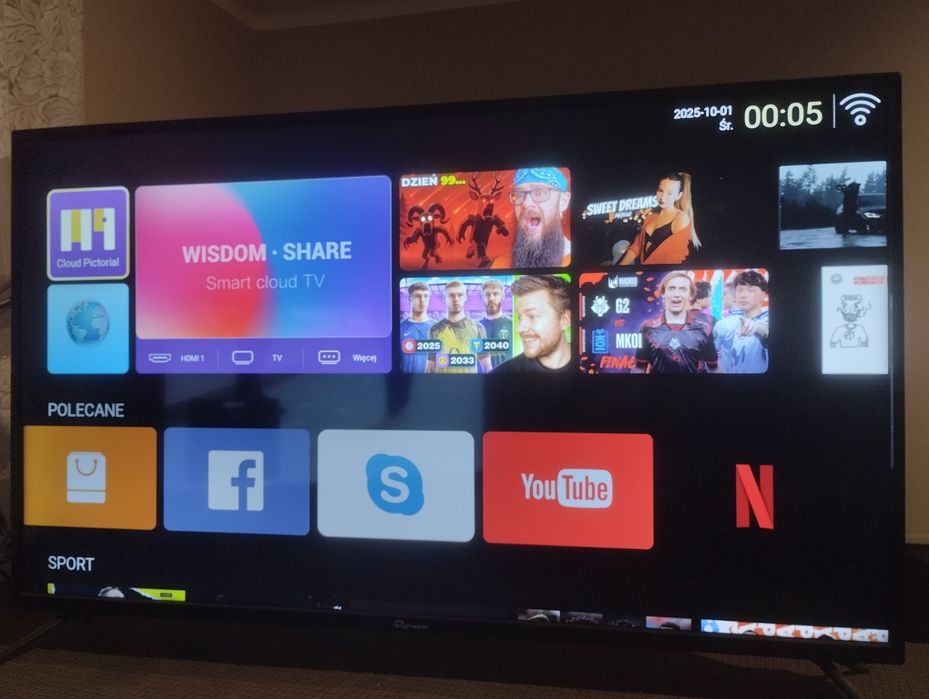 Skymaster 50sua2505 LED,Smart,DVB-T2