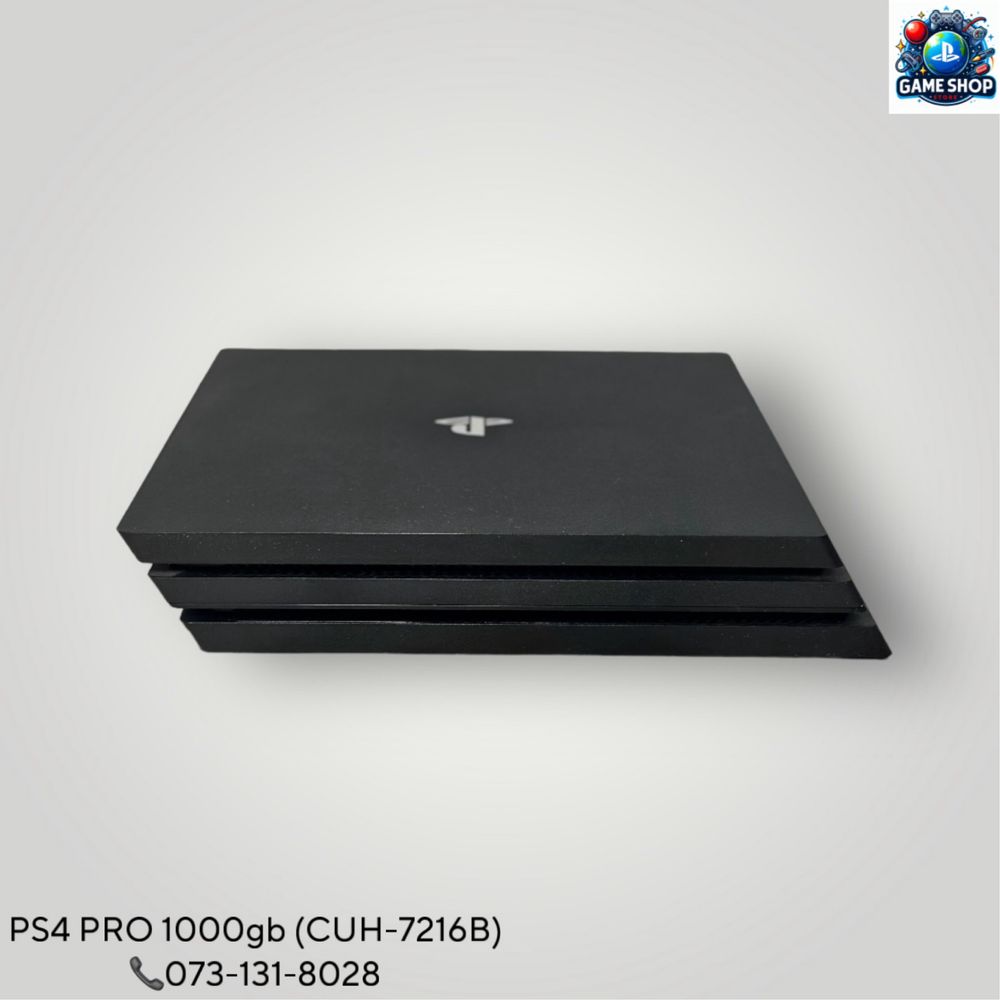 Ігрова Приставка Sony PlayStation 4 PRO 1000gb (CUH-7216B)  плейстейшн