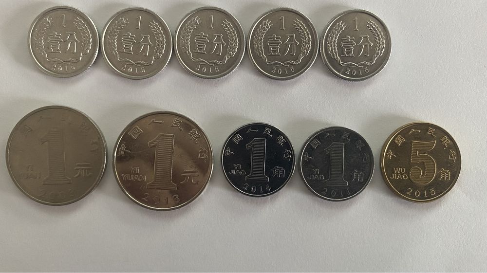 Продам монети Китаю