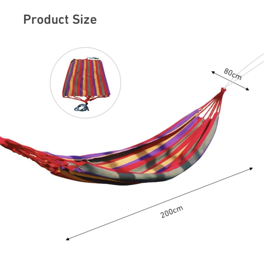 Hamak Kempingowy 200cm Mocny Marki Westtune
