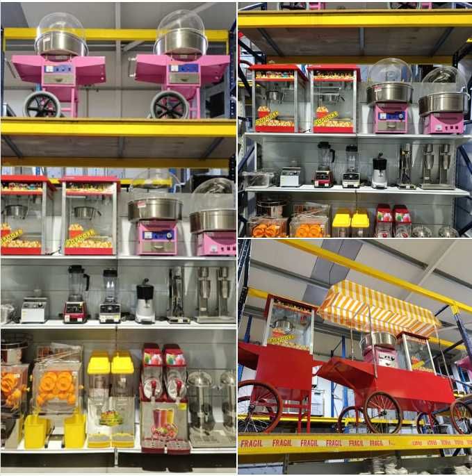 Equipamentos para FEIRAS, ROULOTES, etc