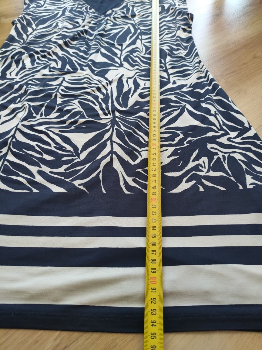Sukienka s. Oliver rozm38/M/10, midi 100%wiskoza,wiosna, lato