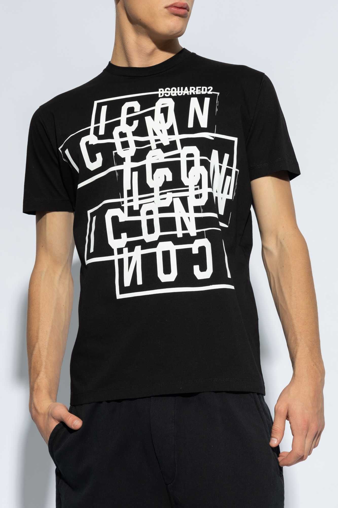 Icon Dsquared oversize męska koszulka tshirt S, M, XL