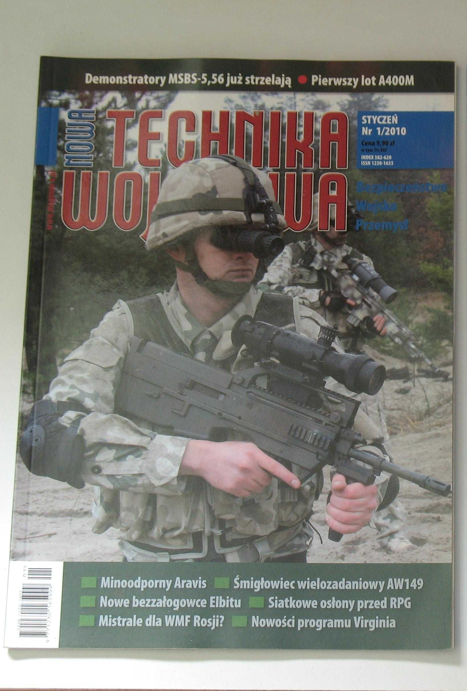 Technika Wojskowa numer 1, rocznik 2010