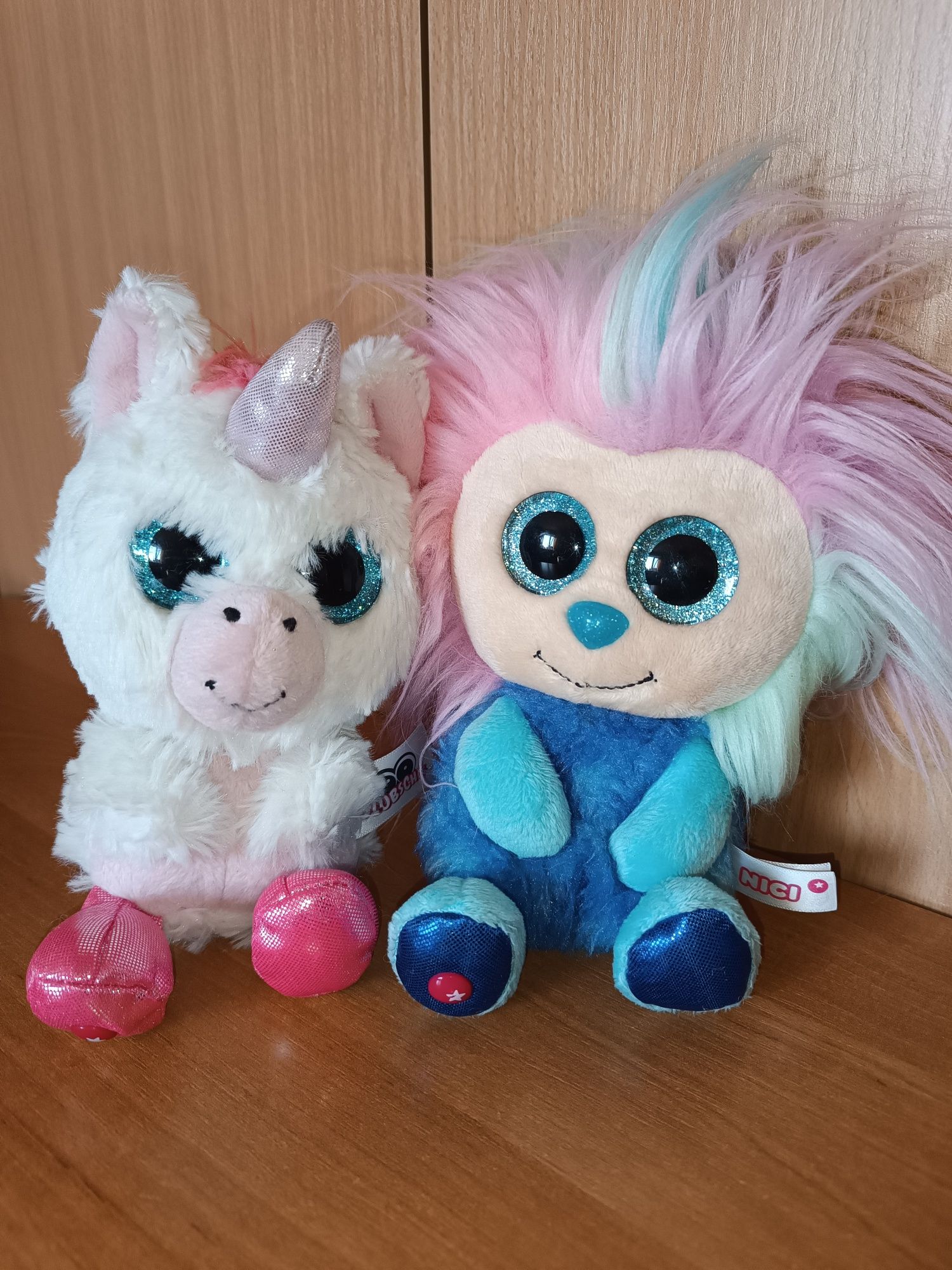 Мягкая игрушка Nici Единорог Милки-Фи и Фея Салли Глазастик