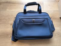 Granatowa torba na laptop 15.6 i dokumenty