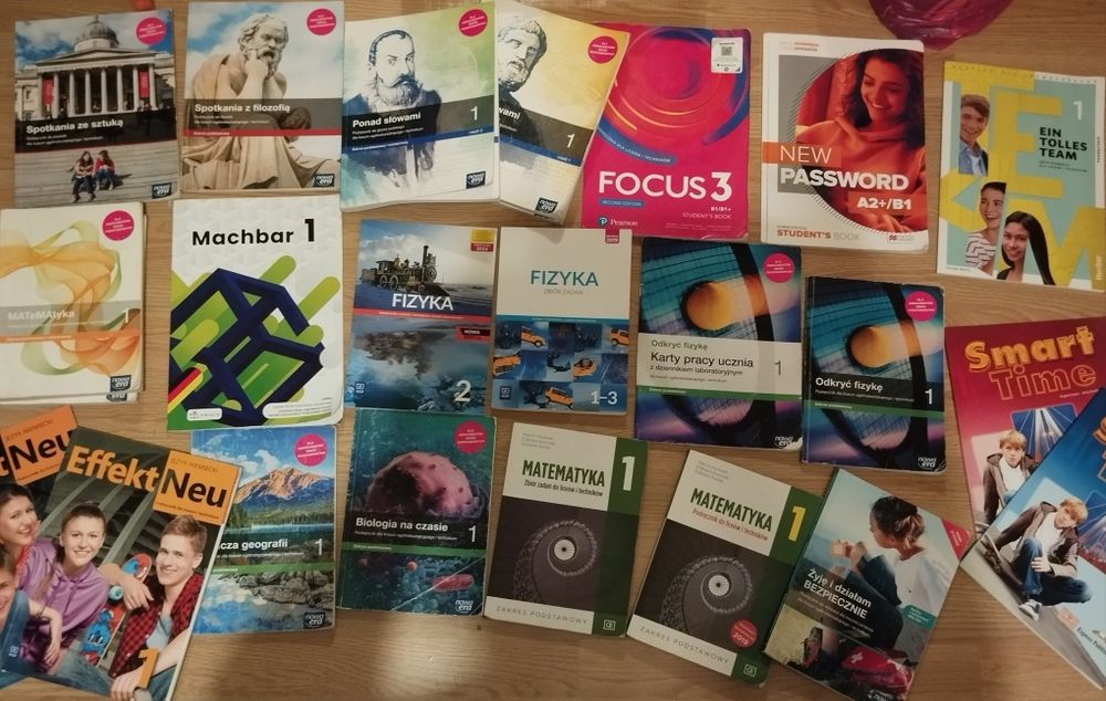 Podręczniki i ćwiczenia do liceum i technikum kl 1-2. - KONTAKT