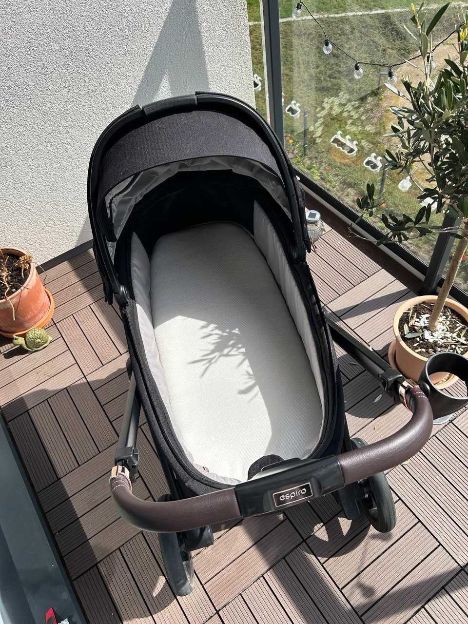 Wózek Espiro Only 410 Stylish Black – wózek 2w1