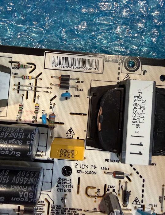 Płyta zasilająca LG LGP65CX-200P