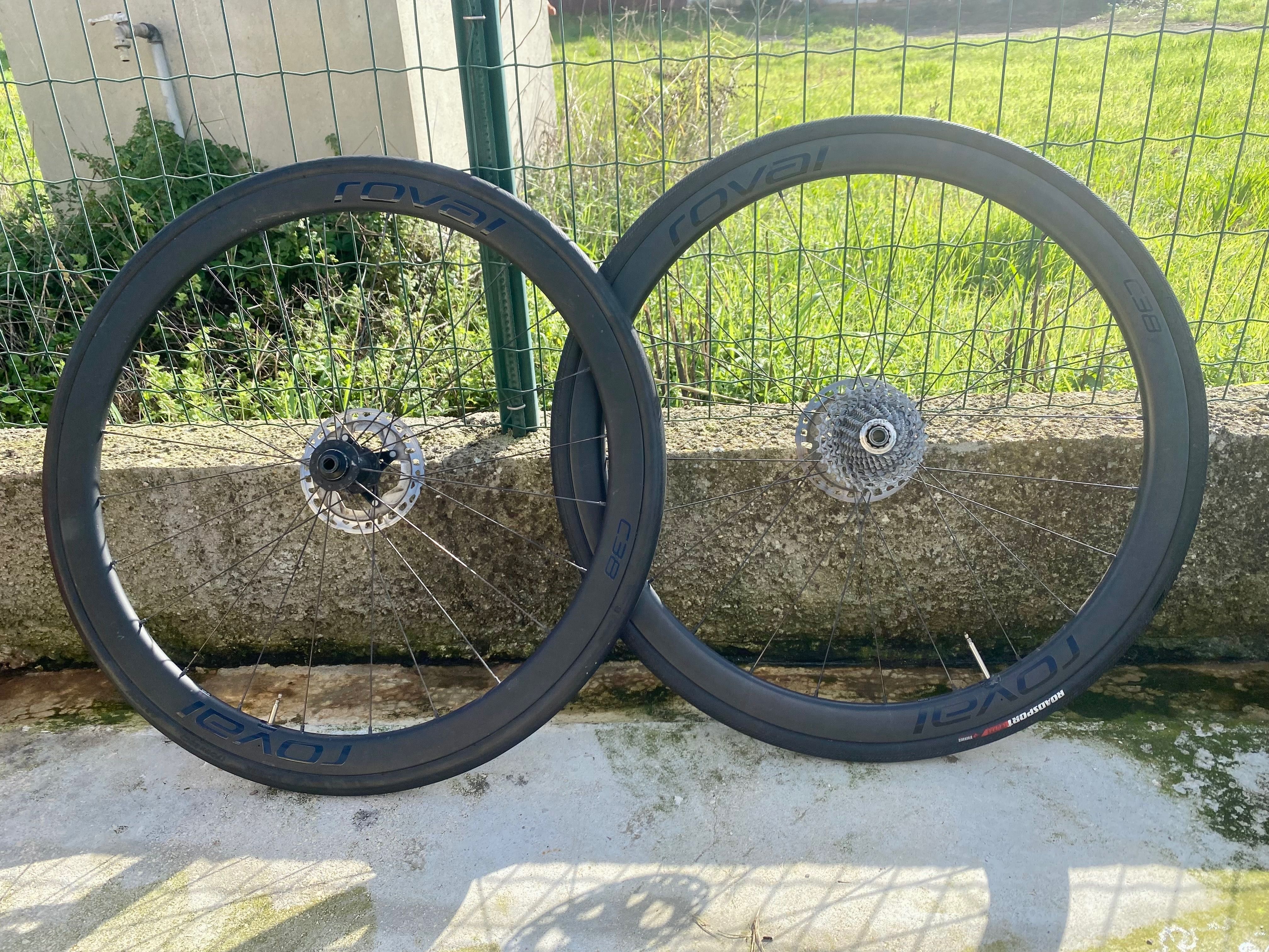 Rodas roval C38 Carbono