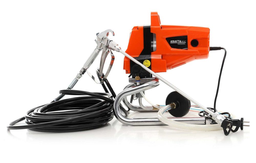 AGREGAT MALARSKI PISTOLET Hydrodynamiczny 220BAR 1500W Przedłużka Dysz