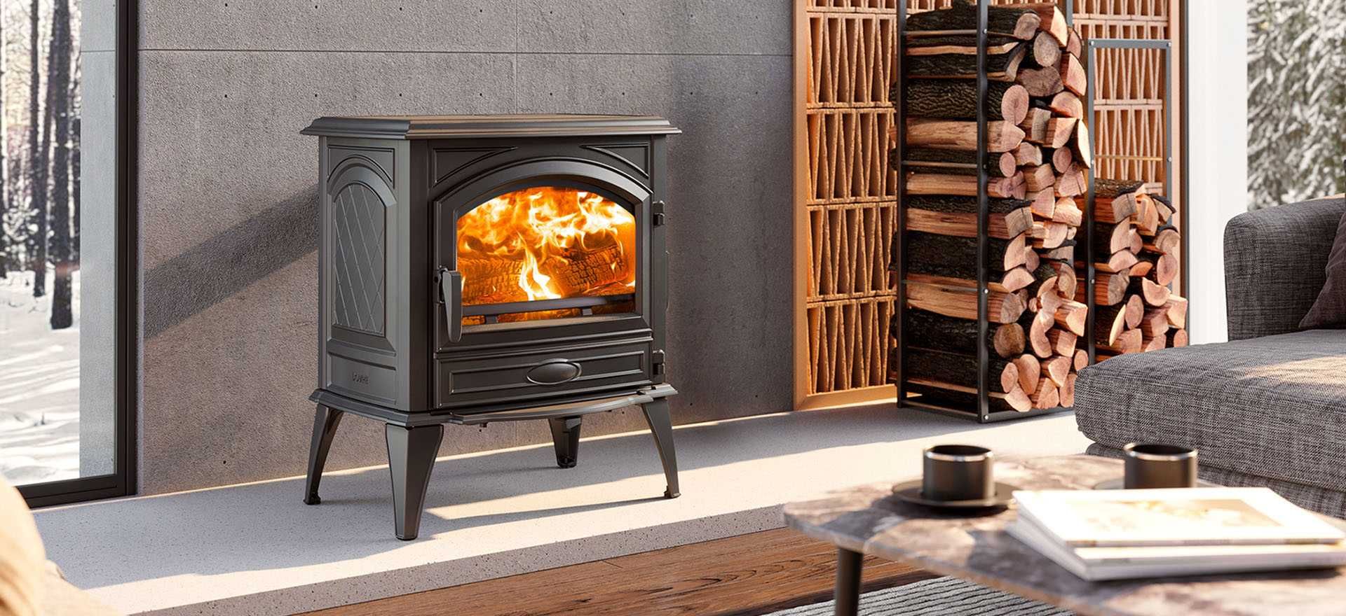 Dovre 640 WD – чавунна піч камін із характером для справжнього тепла