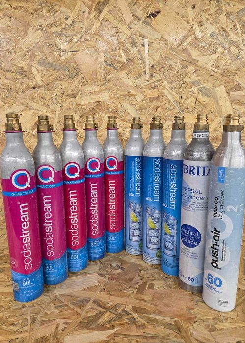 Sodastream wymiana butli Co2