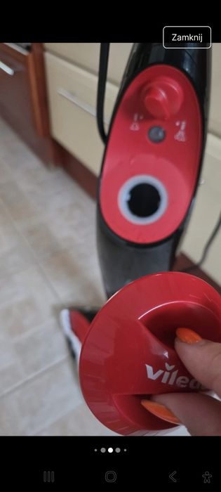 Mop parowy Vileda uszkodzony