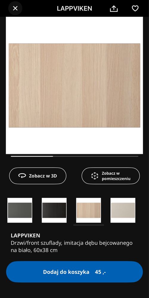 Szafka Besta 60x40x38
