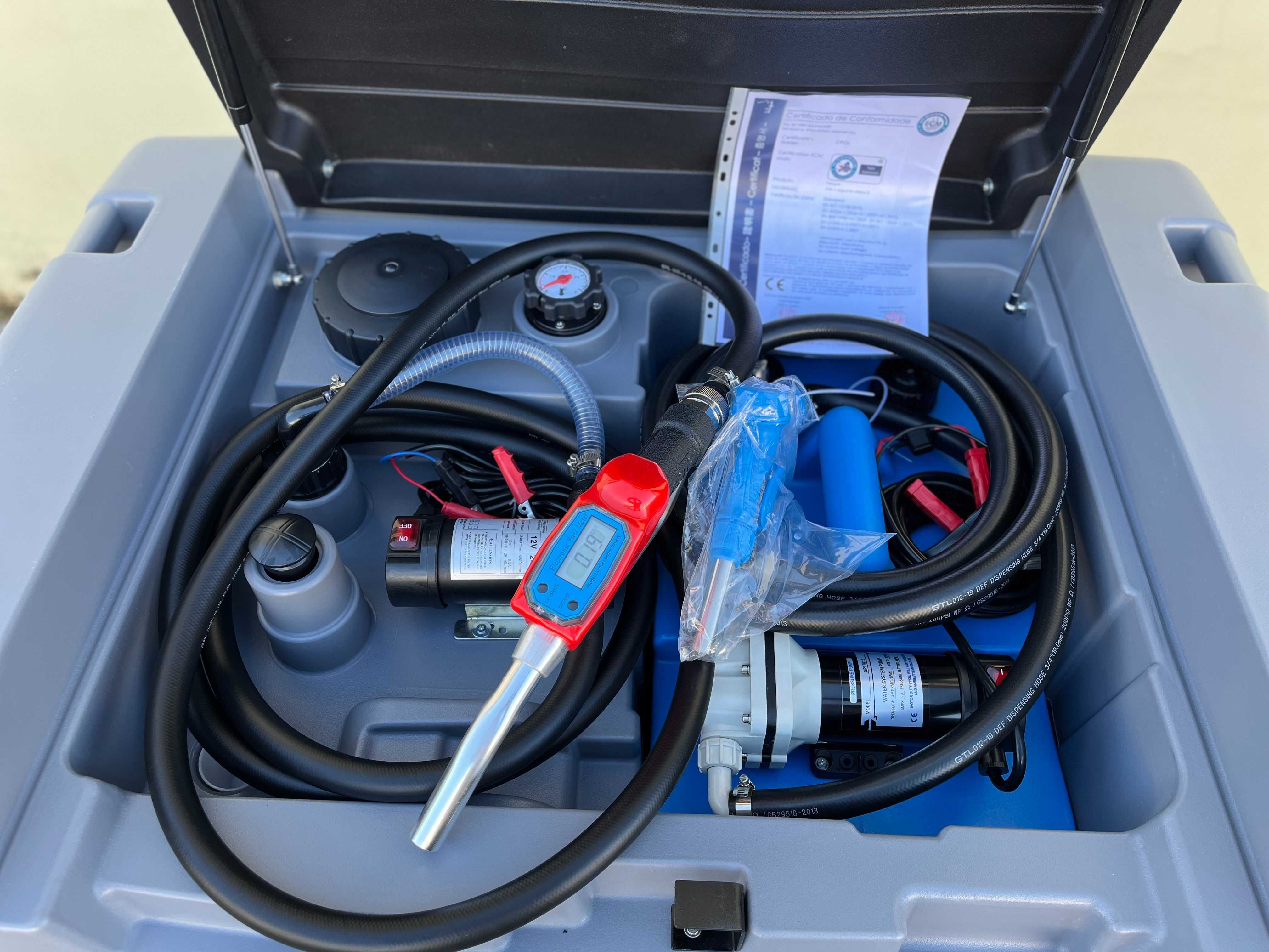 Depósito para Pick-up de gasóleo 400+50 lts de AdBlue certificado.