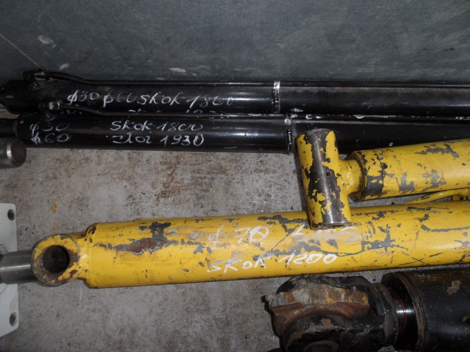 Siłownik hydrauliczny do łuparki prasy śmieciarki koparki itp