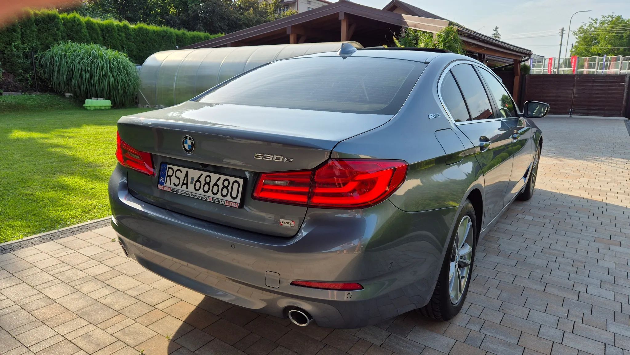BMW Seria 5 55.000 km / 2018 /Hybryda Plug-In/Kamery 360/Navi/Full Led/ Serwis ASO