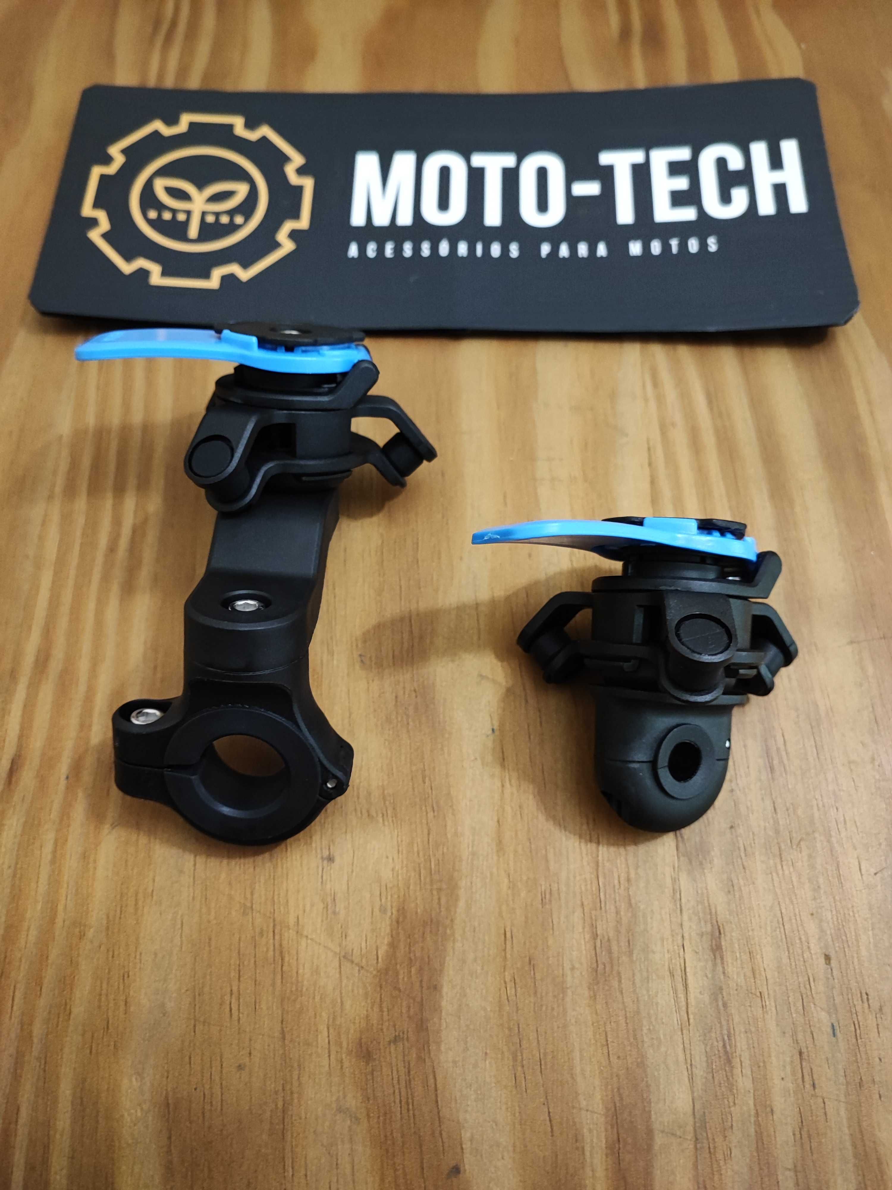 Suporte Quick Lock com amortecedor anti vibrações Moto/Bicicleta