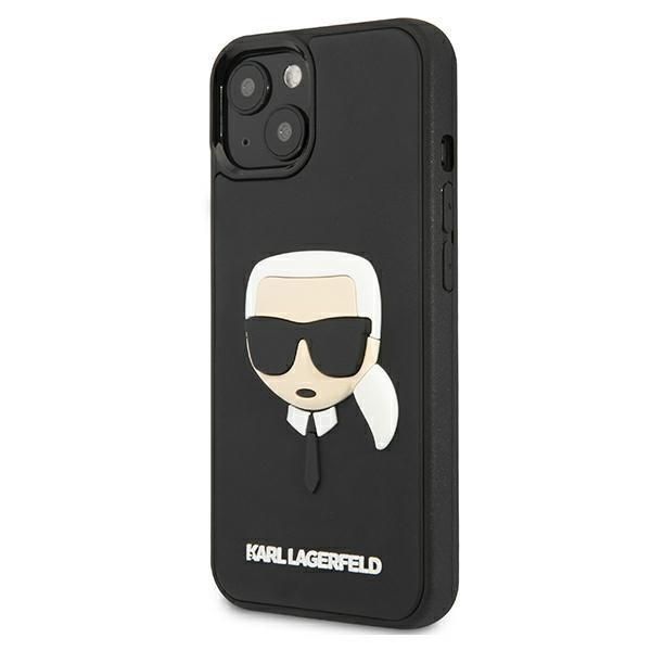 Karl Lagerfeld Etui iPhone 13 Mini 5,4" Czarny Hardcase 3D Rubber