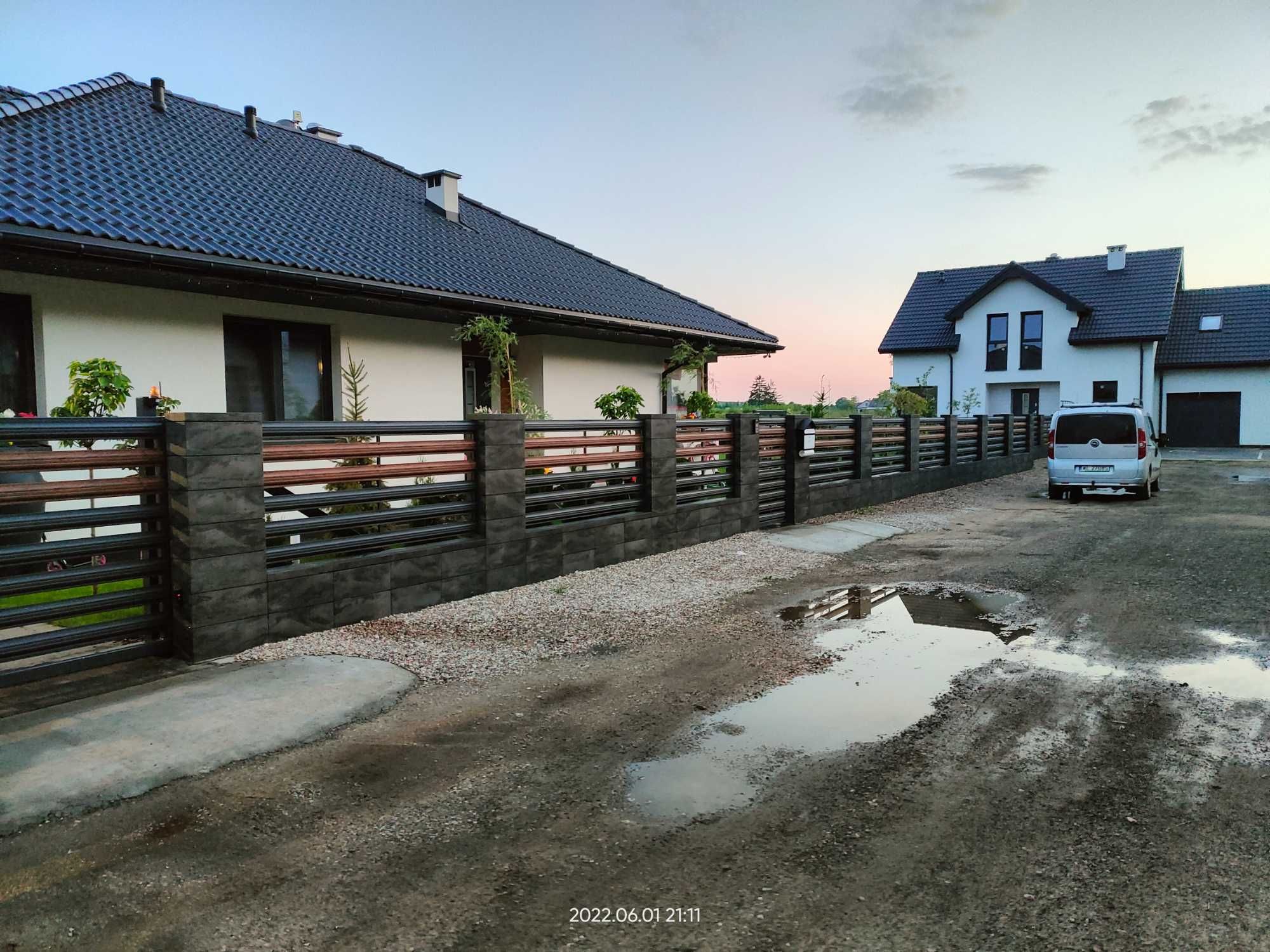 ogrodzenia posesyjne, sztacheta, żaluzja, sprzedaż i instalacja