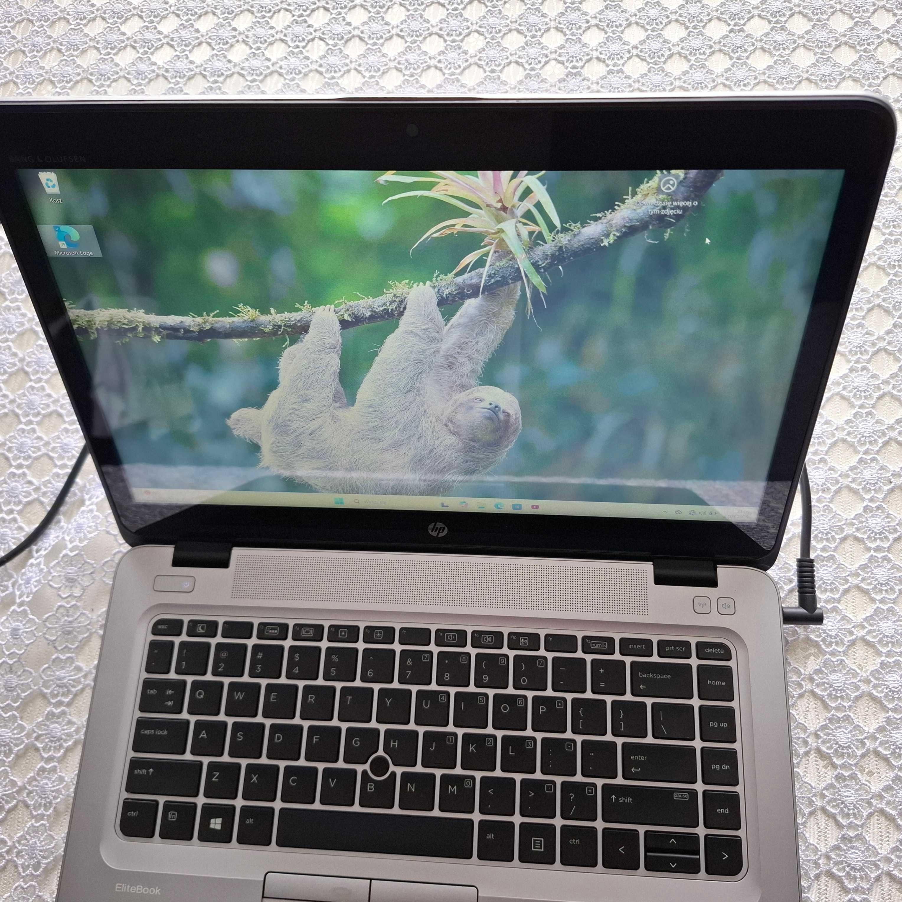 Laptop HP EliteBook 745 G3   dotykowy ekran porządne audio