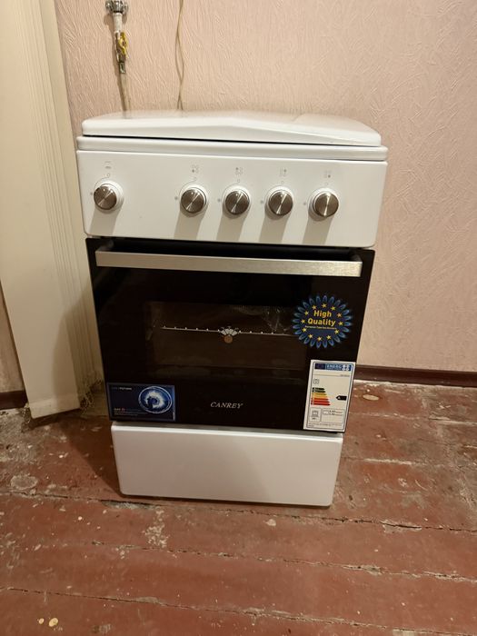 Газова плитка нова з електро духовкою