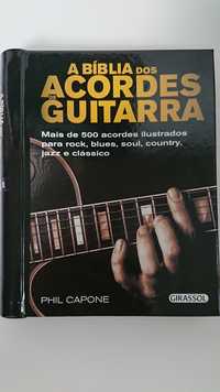 A Bíblia dos acordes de guitarra