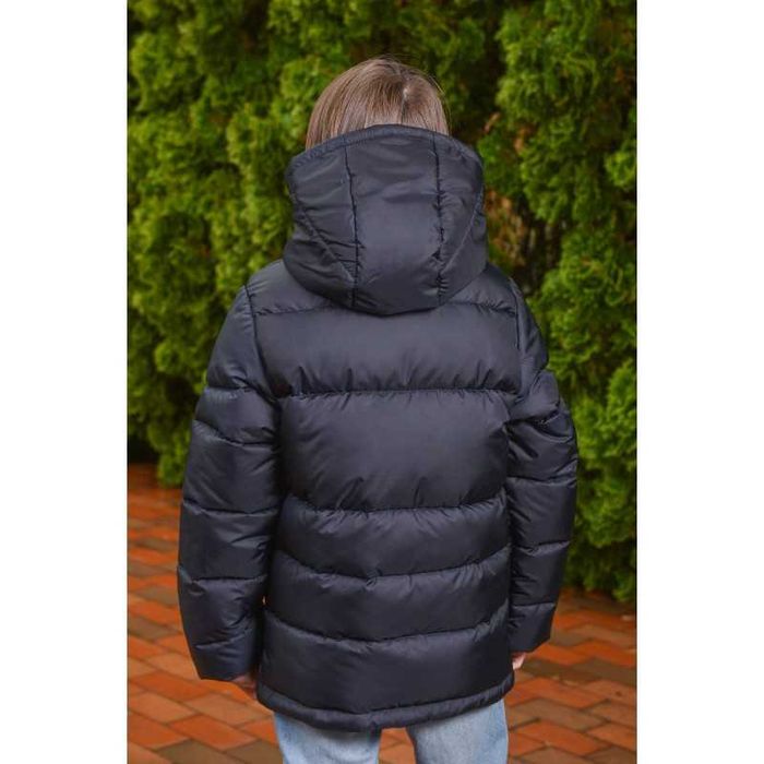 Трендовий зимовий теплий пуховик для хлопців р.36–48 на рости 128–170