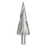 Wiertło stopniowe 4-32 mm stożkowe spiralne HSS choinka