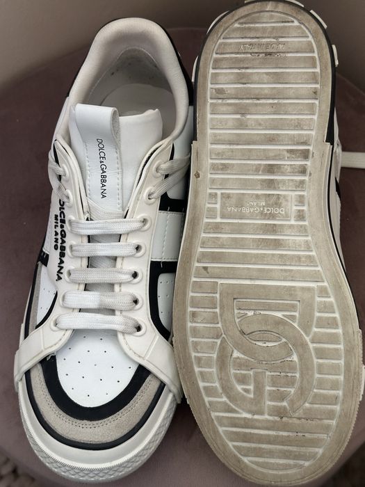 Кеди  Dolce & Gabbana из кожи и нейлона, модель Air Master