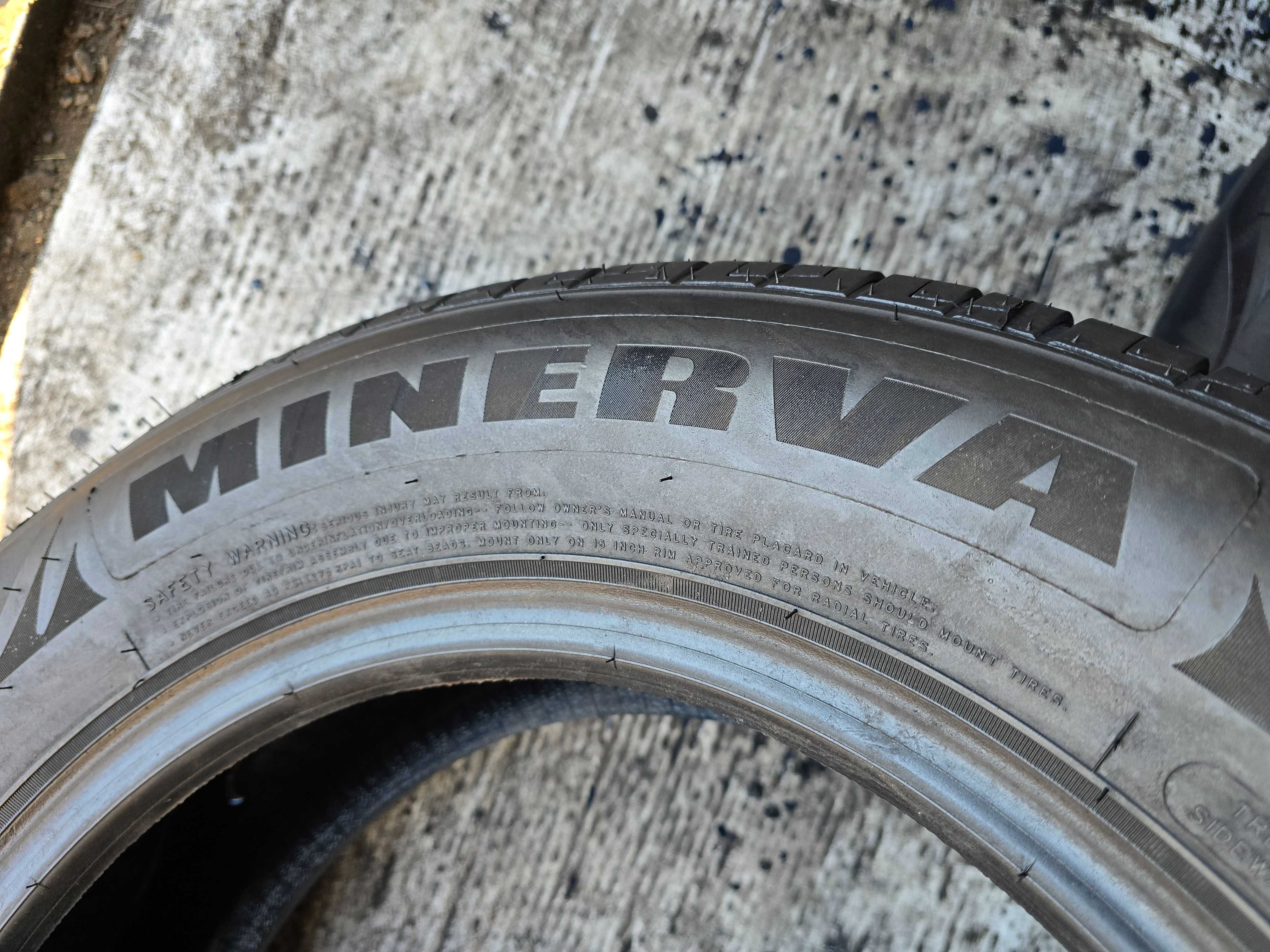 Sprzedam Jak Nowe 2 opony 185/65 15" Minerva 95% 2024r