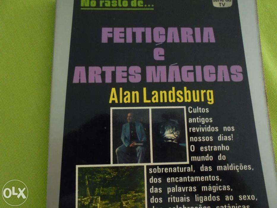Livro "Feitiçaria e Artes Mágicas" Alan Landsburg