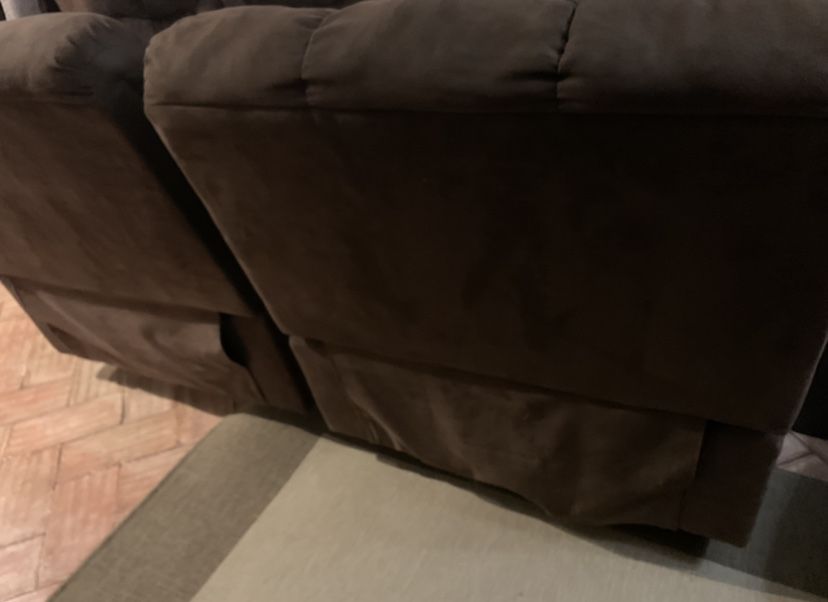 Sofa Individual Com Apoio Pernas tecido alcatraz