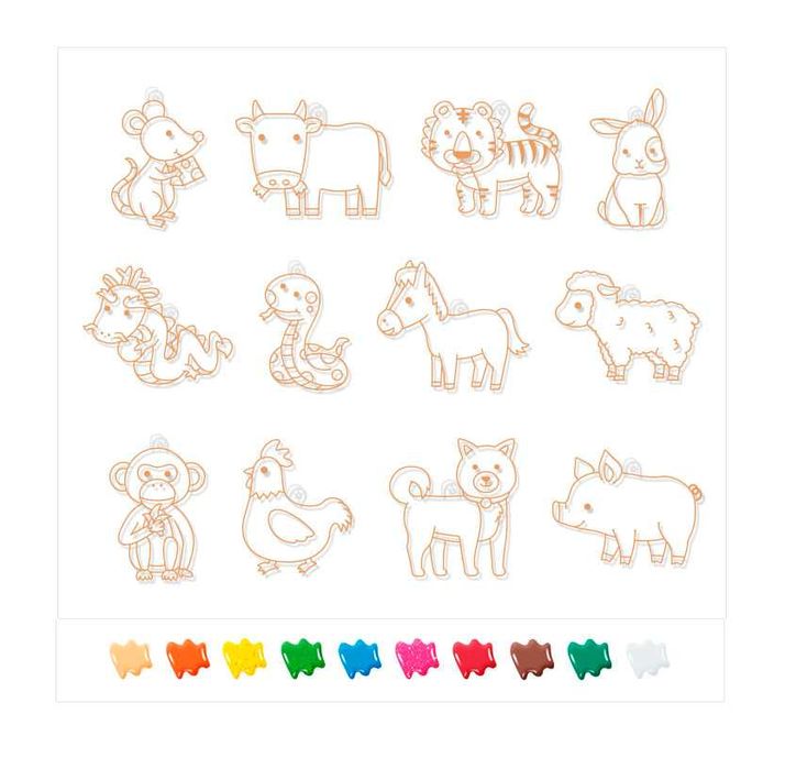 Вітражі "Тварини".