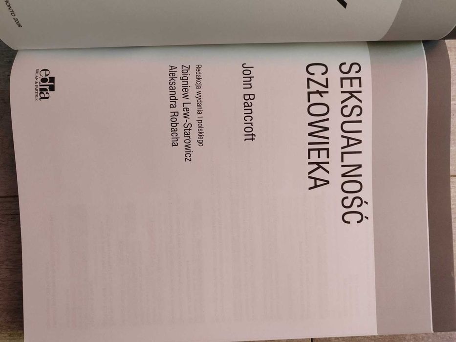 Seksualność człowieka - Bancroft John -  stand bdb