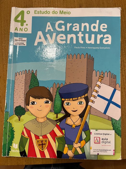 Livro escolar estudo do meio