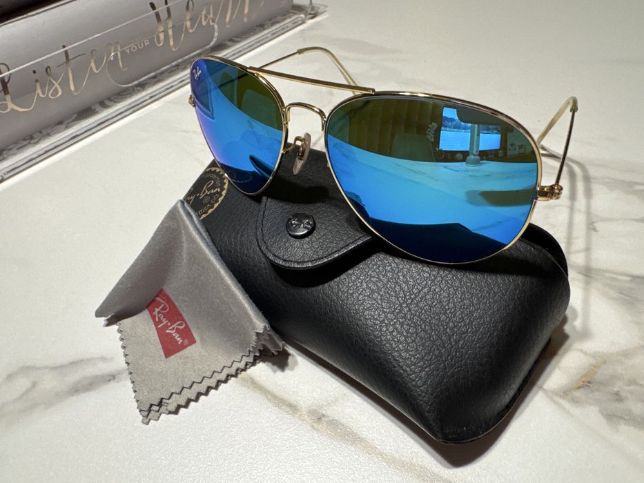 Okulary Ray Ban RB 3026 Aviator LARGE METAL II 62-14
