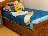 Quarto completo com têxteis oferta