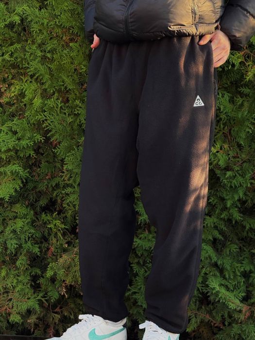 Флісоіві штани від бренду Nike x ACG